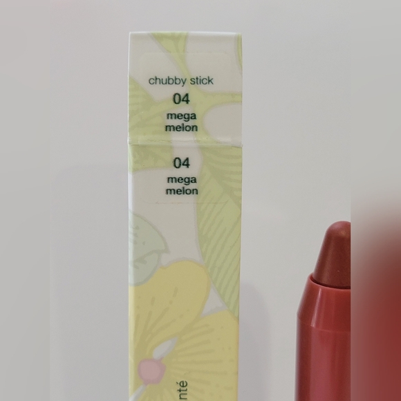 CLINIQUE Chubby Stick Moisturizing Lip Color Balm *04 MEGA MELON* / .10 oz / NIB - Picture 5 of 5
